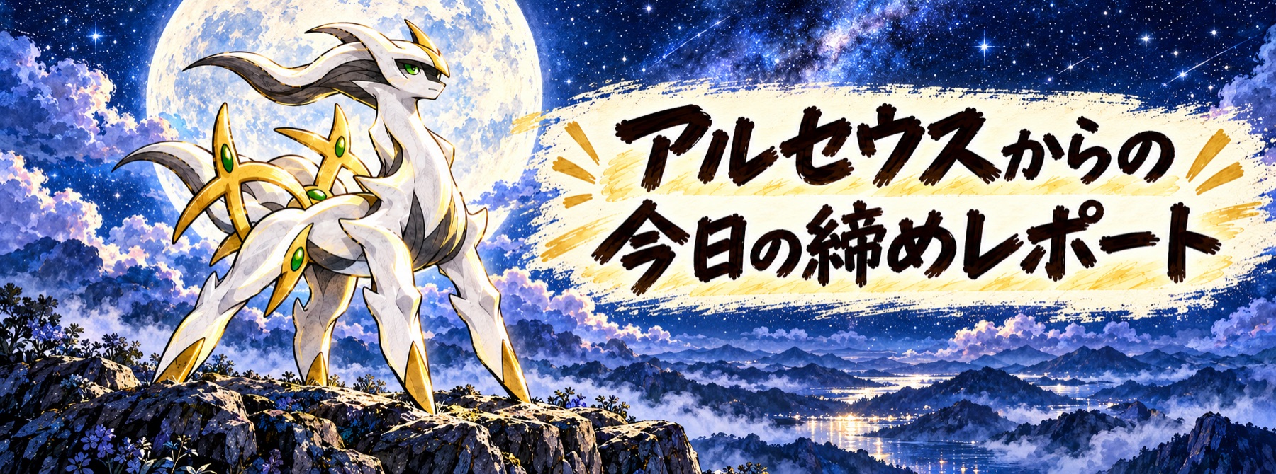 アルセウスのレポート